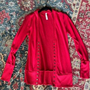 Red Cardigan